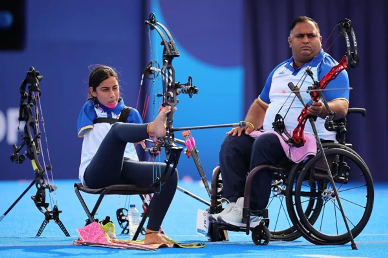 Paralympics 2024: Sheetal, Rakesh secure bronze in mixed compound archery event