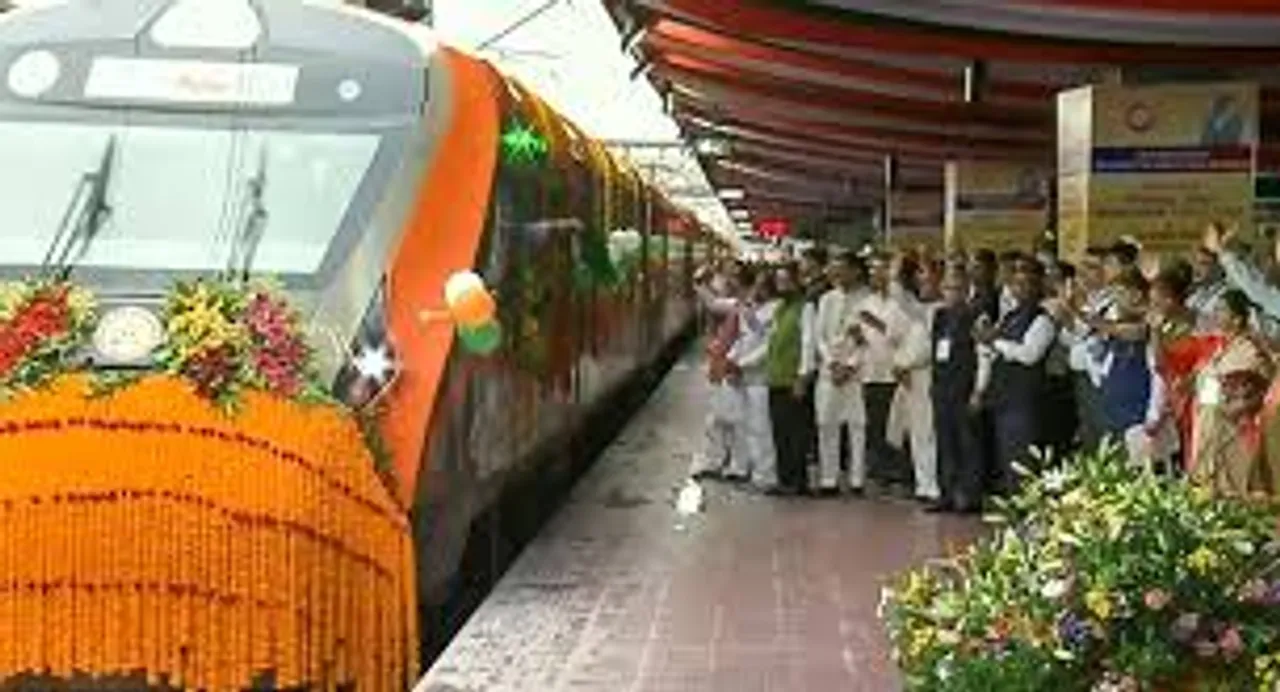 PM Modi Flags off 6 Vande Bharat trains from Ranchi through video conferencing