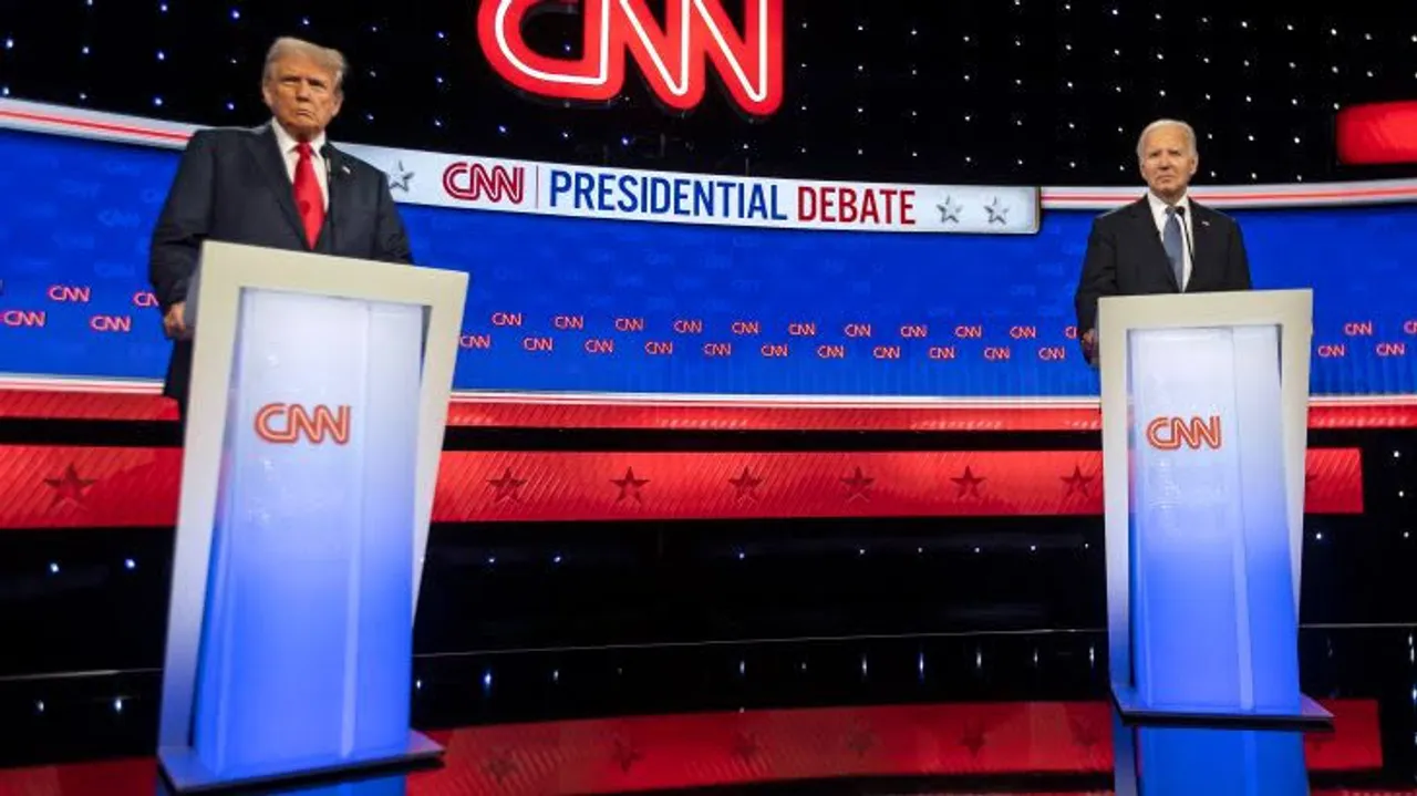 Trump challenges Biden to another debate and golf match