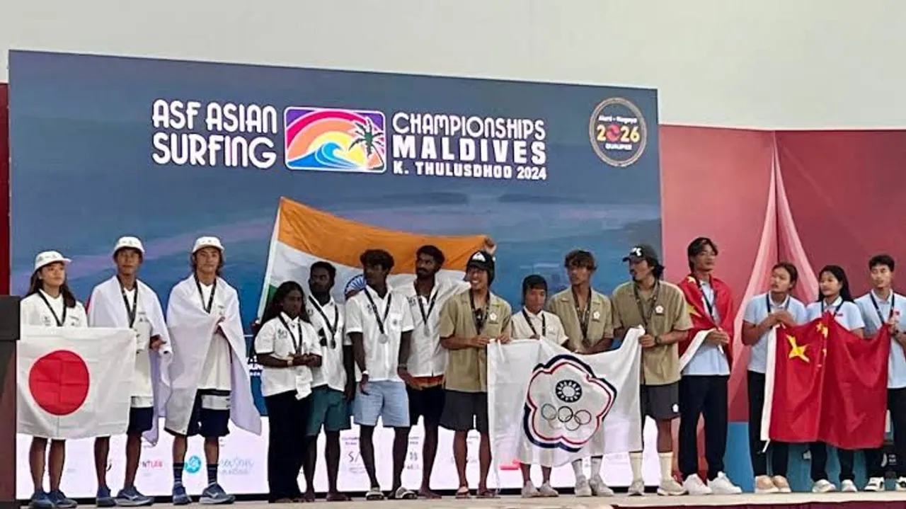 Asian Surfing Championships 2024: India wins silver medal at Maruhaba Cup