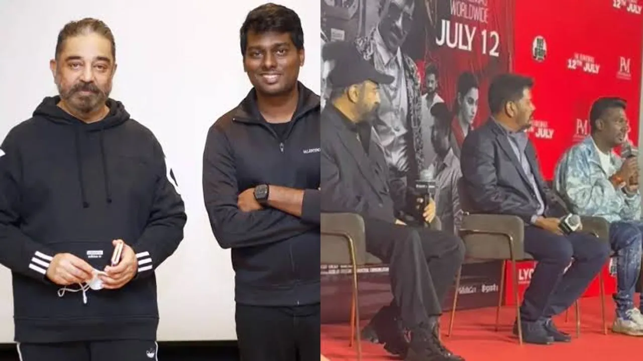 Atlee and Kamal Haasan