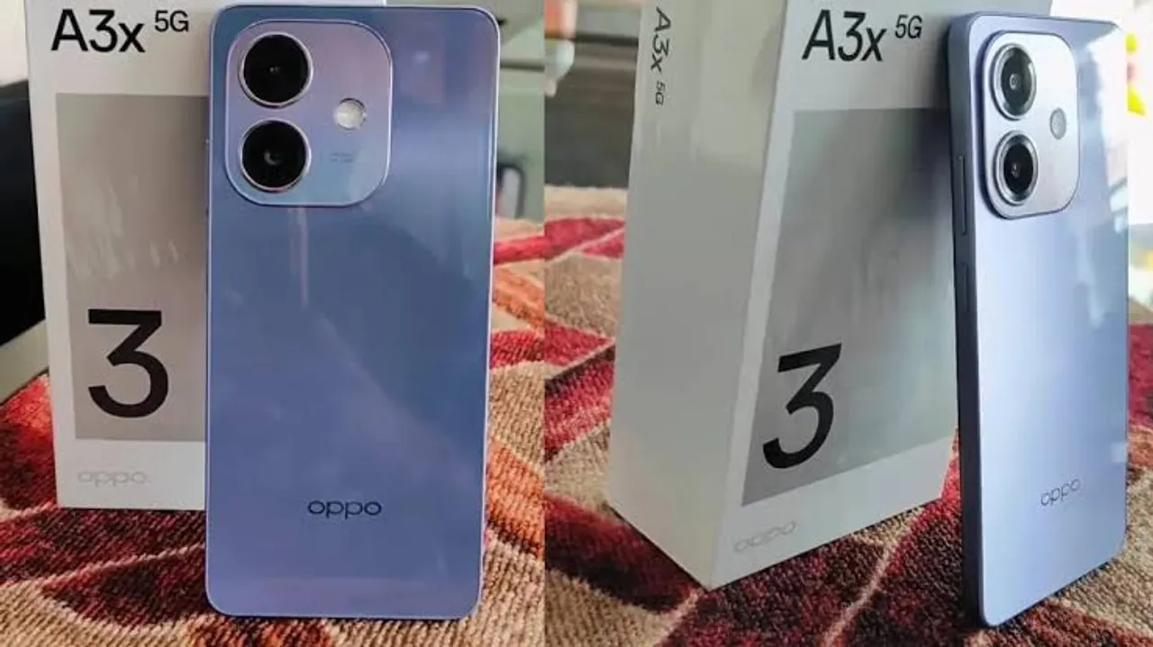 Oppo A3X 5G launched In India with splash touch technology & 5,100mAh battery
