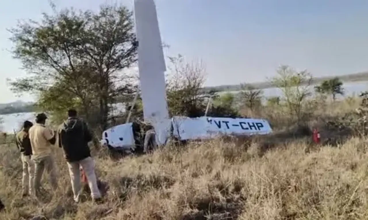 Pilot injured as trainer aircraft crashes in Madhya Pradesh’s Guna