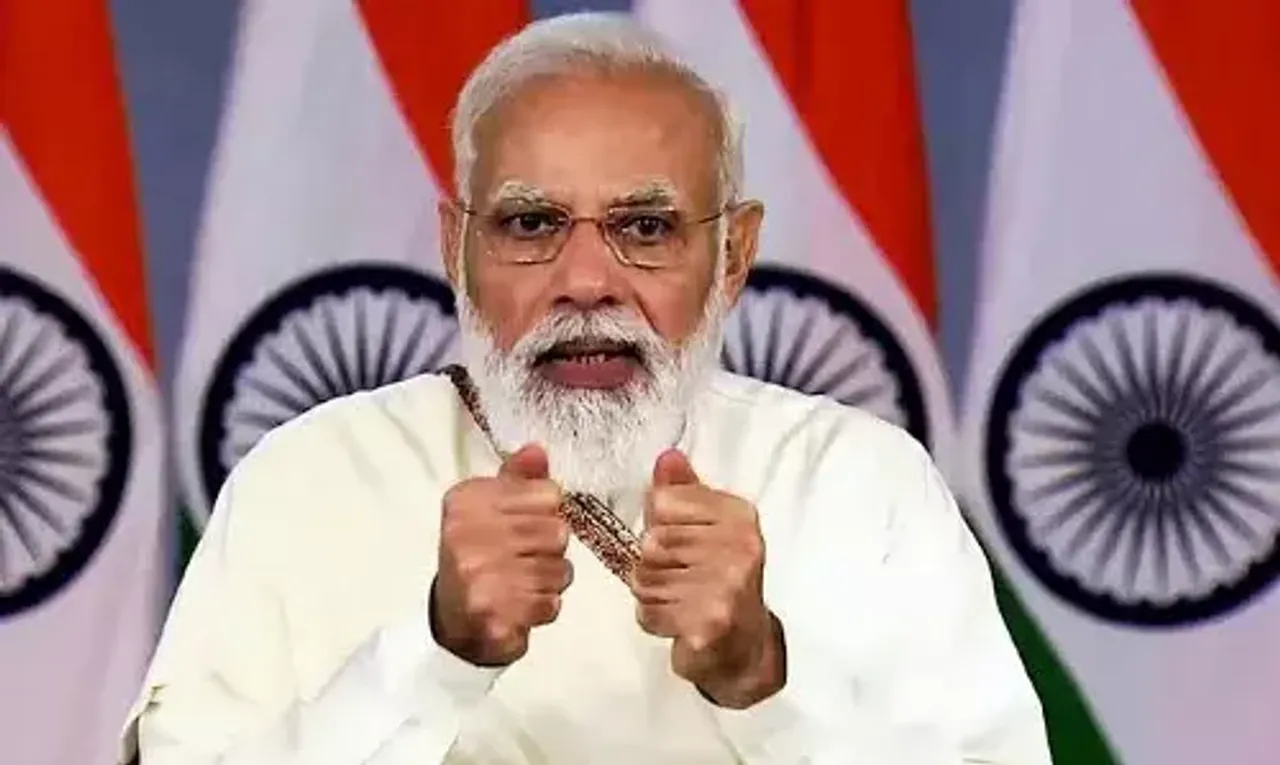 PM Modi interacts with Indian contingent bound for CWG