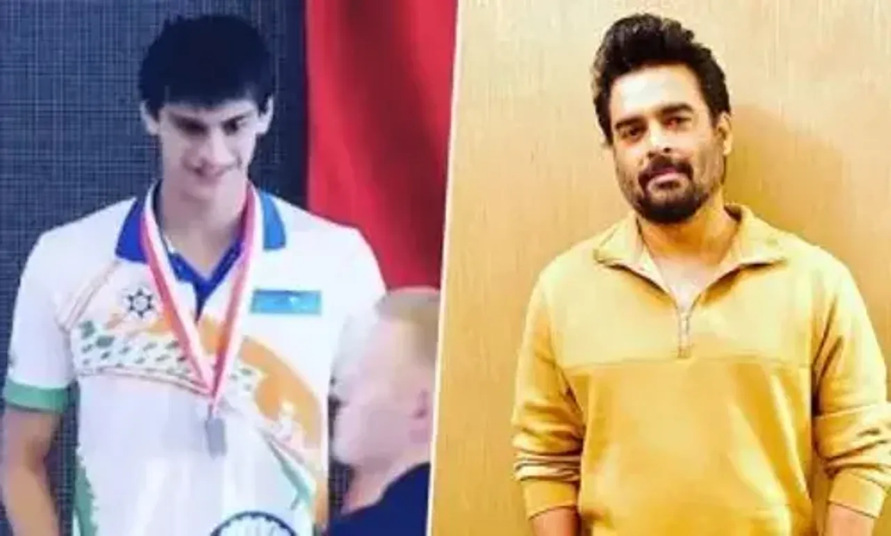 R Madhavan's son Vedaant bags gold medal at Danish Open swimming meet