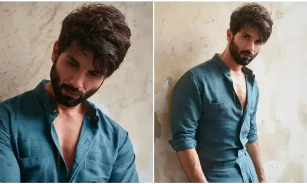 Snippets of Shahid Kapoor's 'moody mornings' in blue