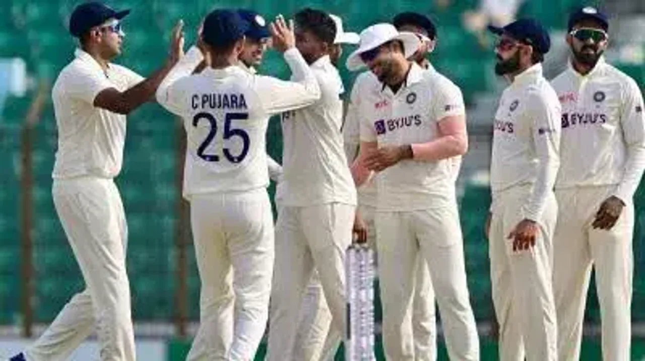 India defeat Bangladesh by 188 runs in the first Test at Chattogram