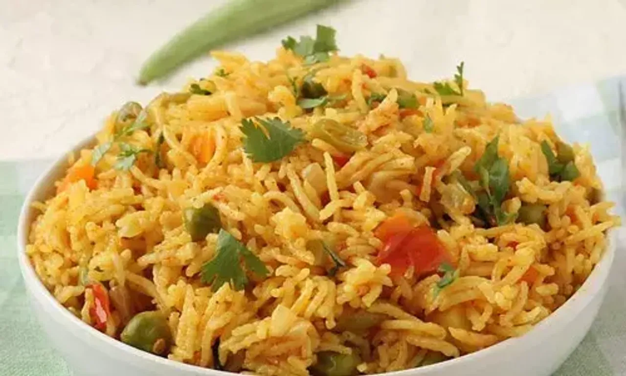 Light and fluffy, never sticky: Vegetable Pulav