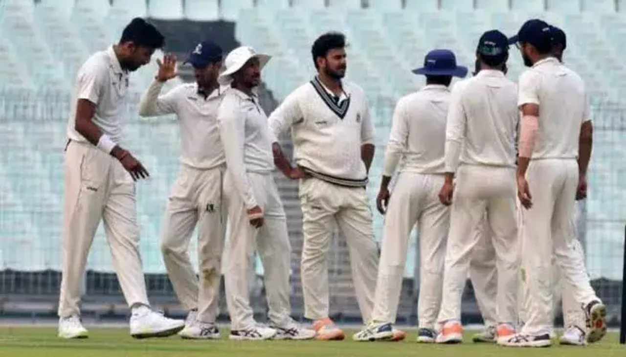 Cricket: Ranji Trophy final match between Saurashtra and Bengal underway at Kolkata
