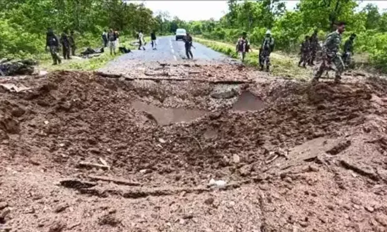 10 security personnel, driver killed in Maoist attack in Chhattisgarh’s Dantewada