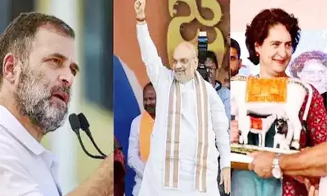 PM Narendra Modi, Amit Shah, Rahul Gandhi ,Priyanka Gandhi to hit campaign trail