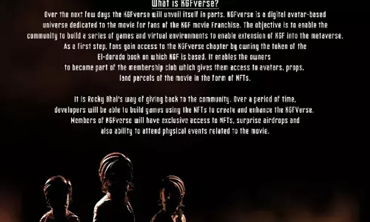 KGF: Chapter 2' metaverse to be launched soon as 'KGFVerse'