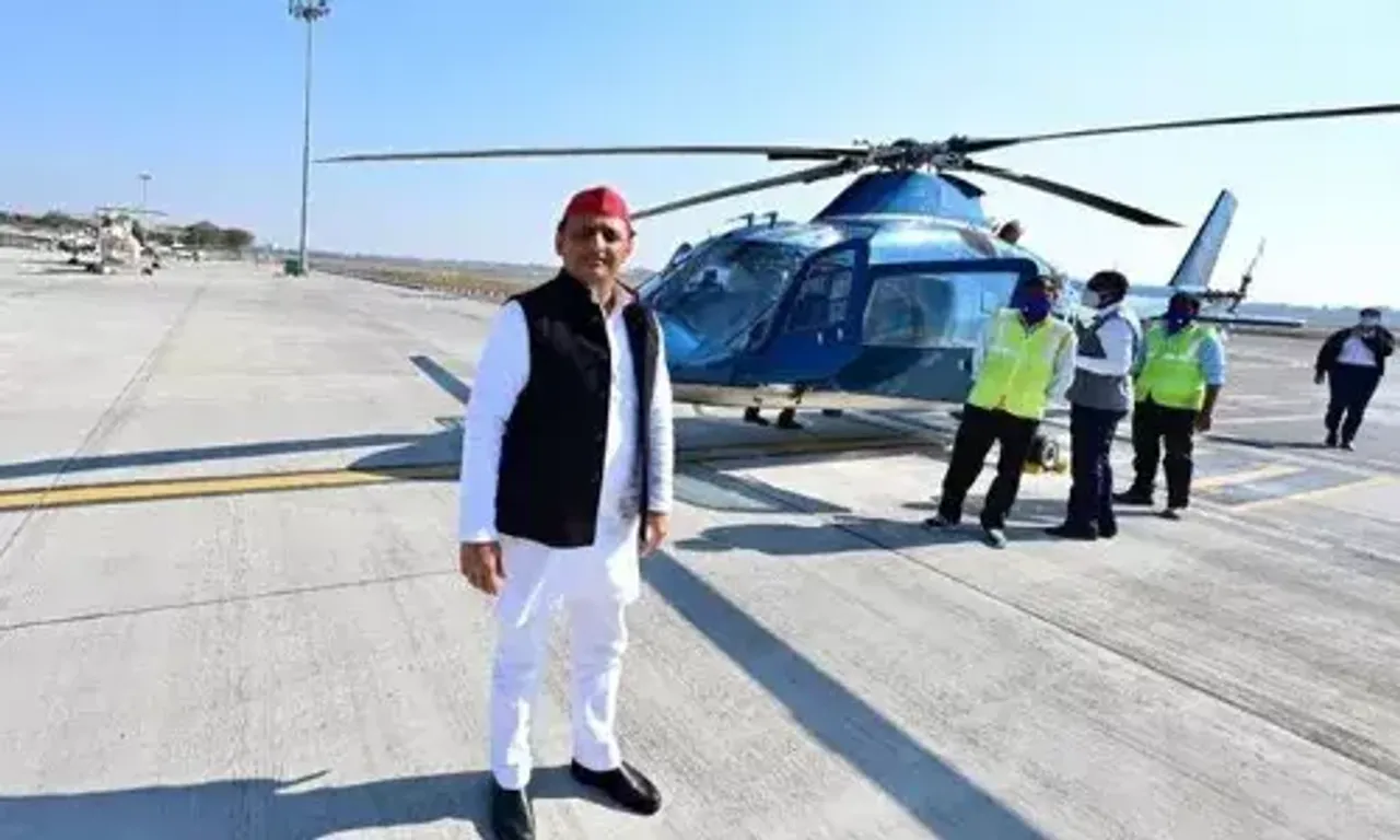 Akhilesh Yadav says chopper delay from Delhi to UP was "Conspiracy"