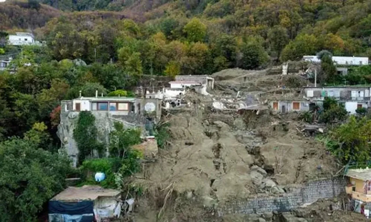 Landslide on Italian island leaves a dozen missing
