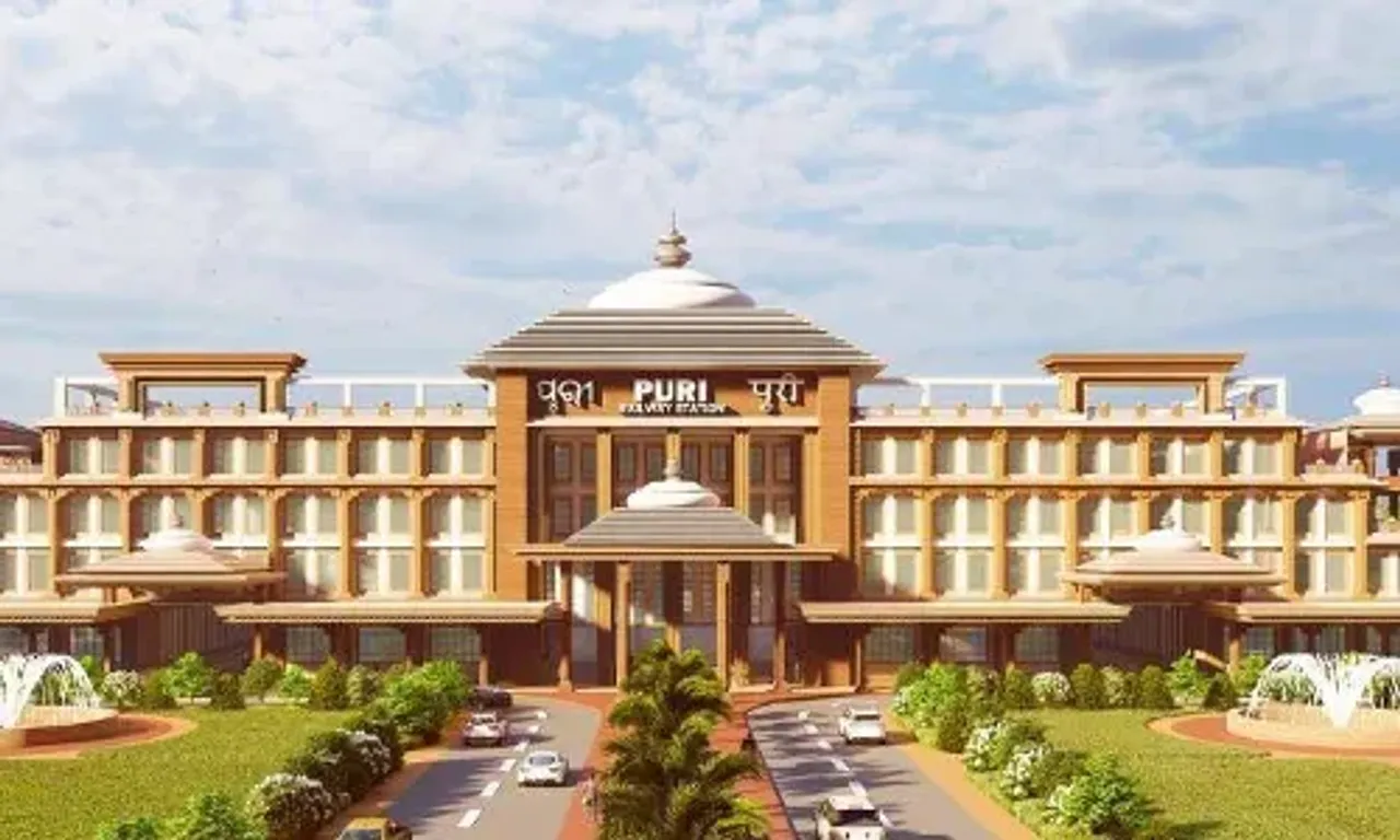 Puri Railway Station's makeover to finish by July 2025 with Jagannath Puri Temple-inspired design