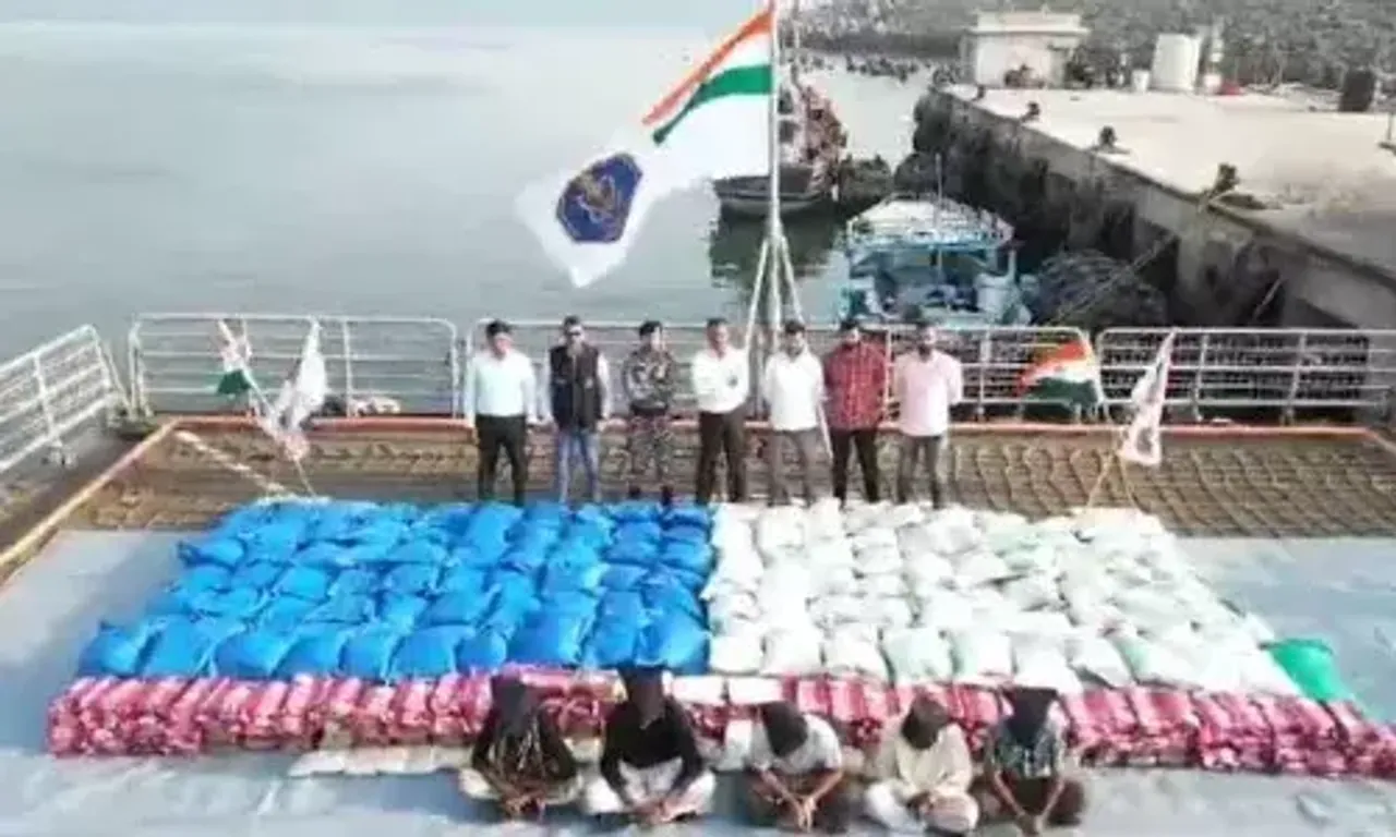 Navy Seizes 3,300 kg of Meth, Charas in major drug bust off Gujarat coast
