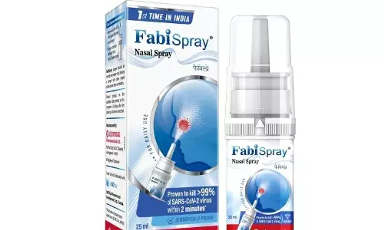 Glenmark launches 1st nasal spray for treating adult Covid-19 patients in India