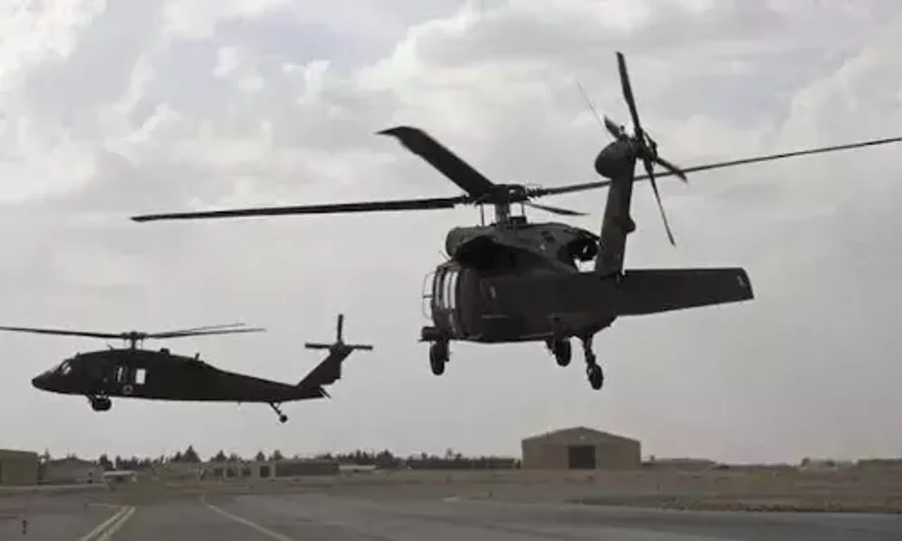 US: Two army helicopters crash during training flight in Alaska