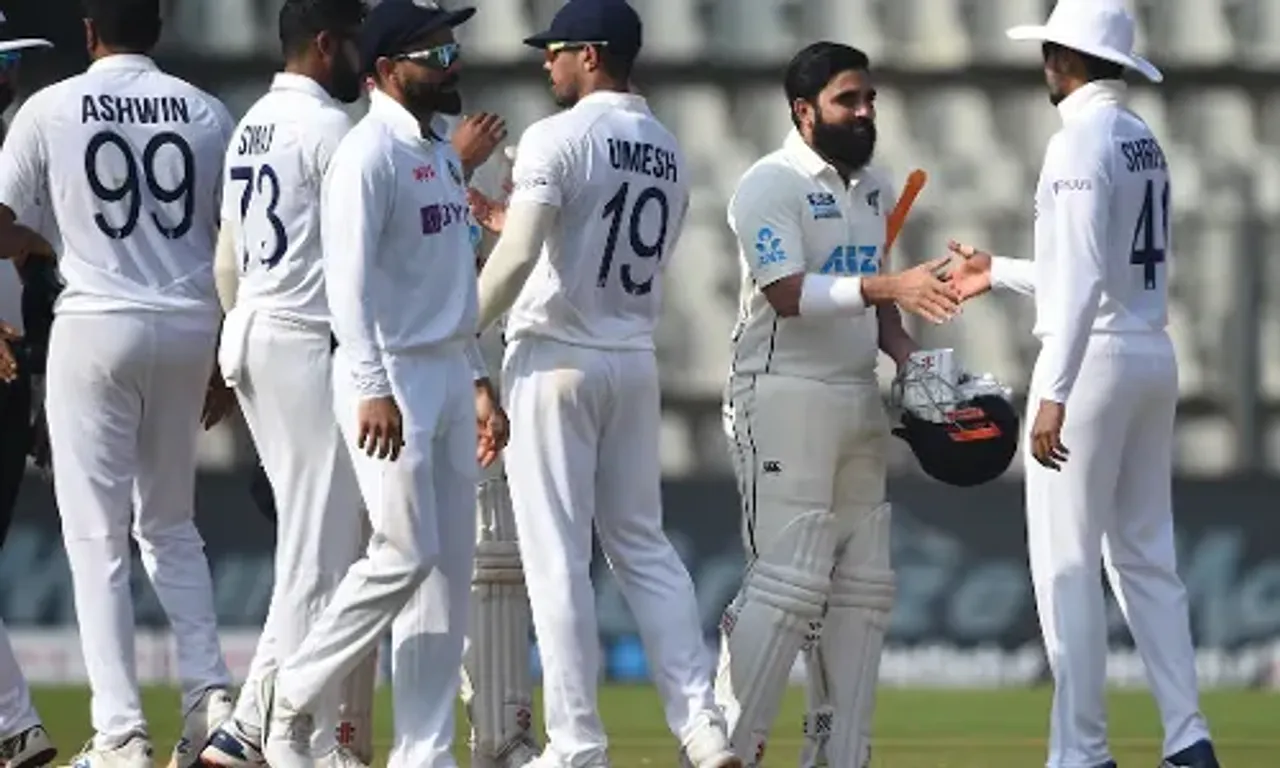 India vs NZ: India win 2nd test against New Zealand by 372 runs in Mumbai