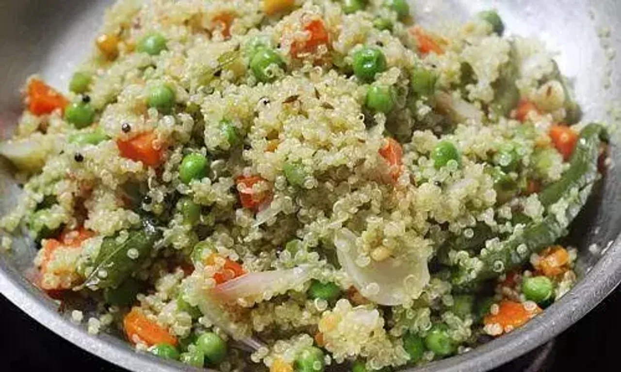 Quinoa Upma Recipe