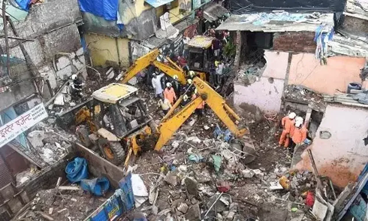 Mumbai: 11, including 8 children got killed as house collapses in Malwani