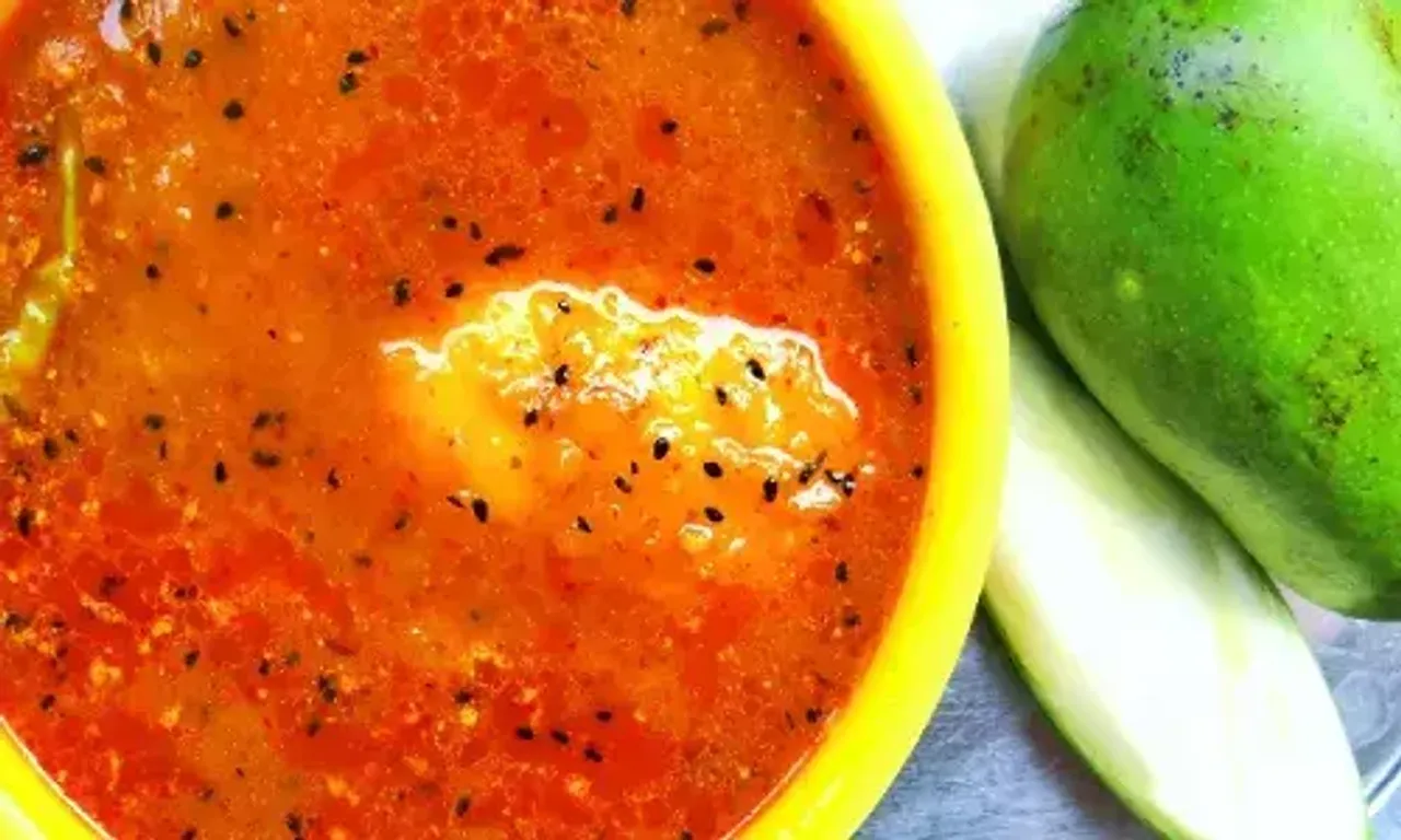 Kairi ki Sabzi Recipe:A delicious dish that will give you both salty and tangy flavours, Kairi ki Sabzi is a speciality of Rajasthani cuisine