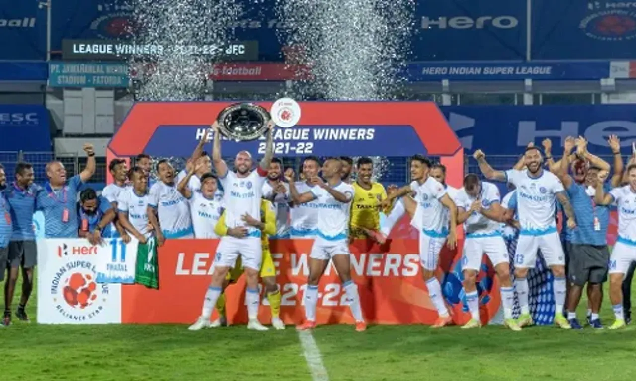 Jamshedpur FC wins first ISL Winner's Shield after beating ATK Mohun Bagan by 1-0