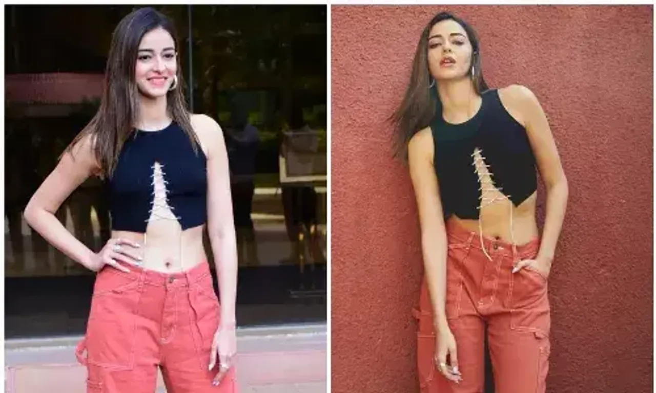 Ananya Panday's Lionne outfit is equal parts edgy and chic