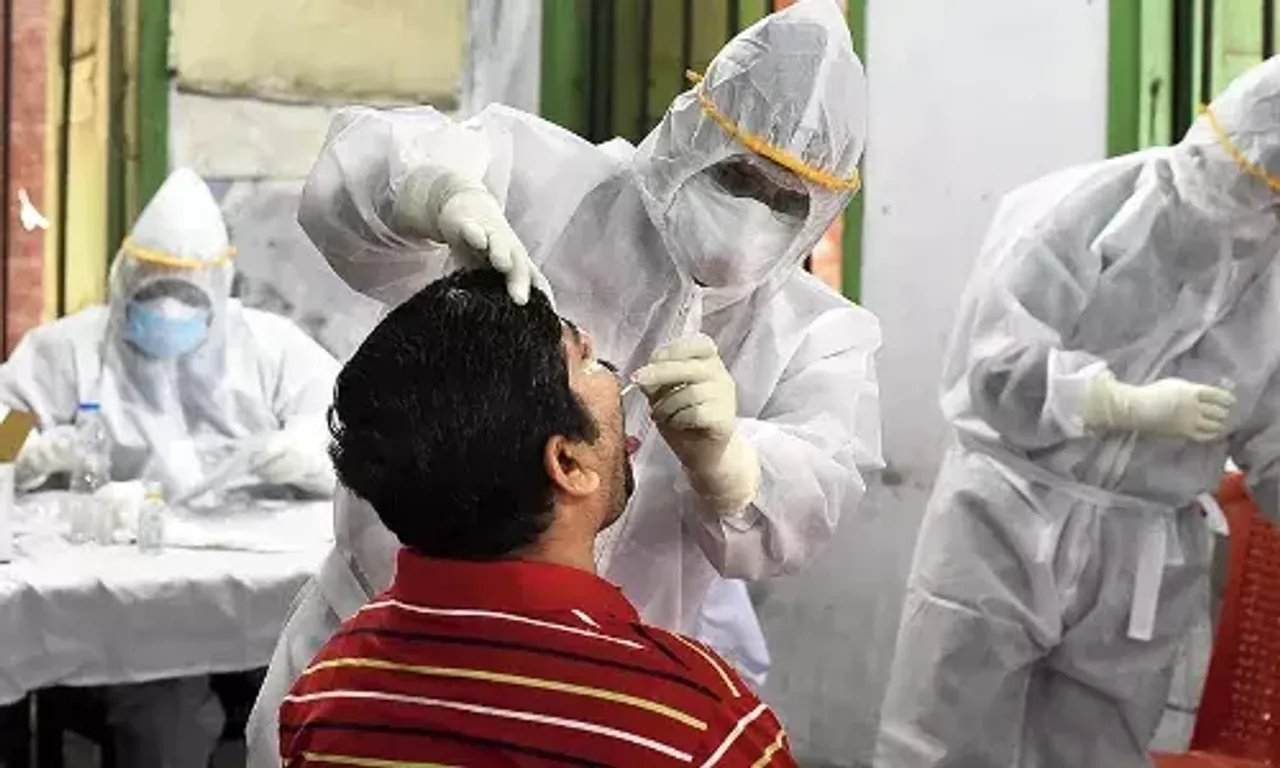 Active coronavirus cases in country decline