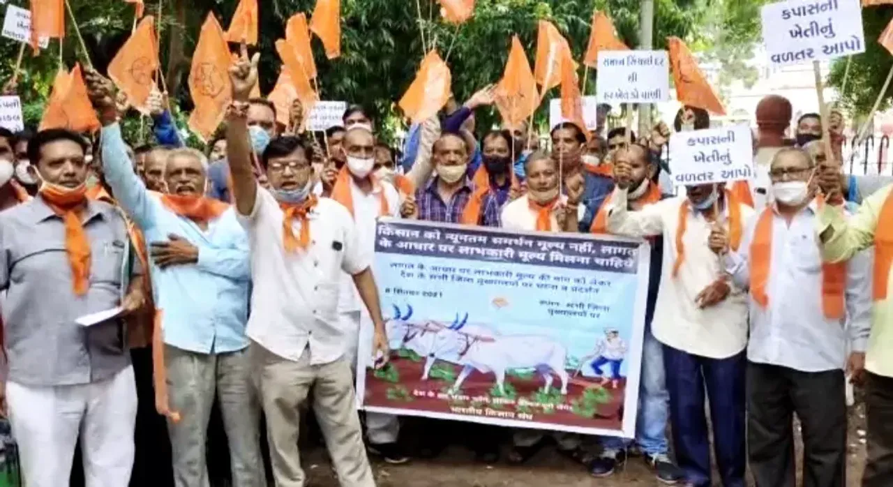 Application submitted to Collector by Bhartiya Kisan Sangh Vadodara in views of their various demands