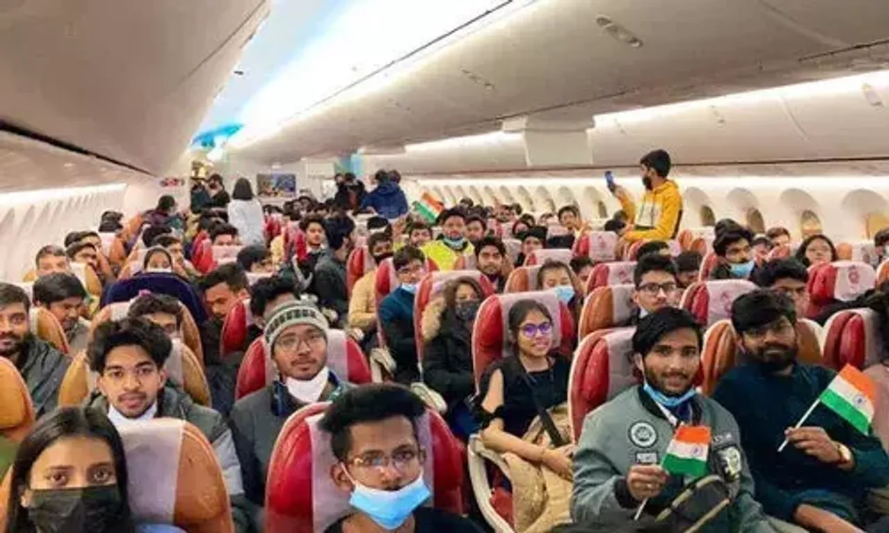 Operation Ganga: Air India's second flight carrying 250 Indian evacuees from Ukraine lands in Delhi