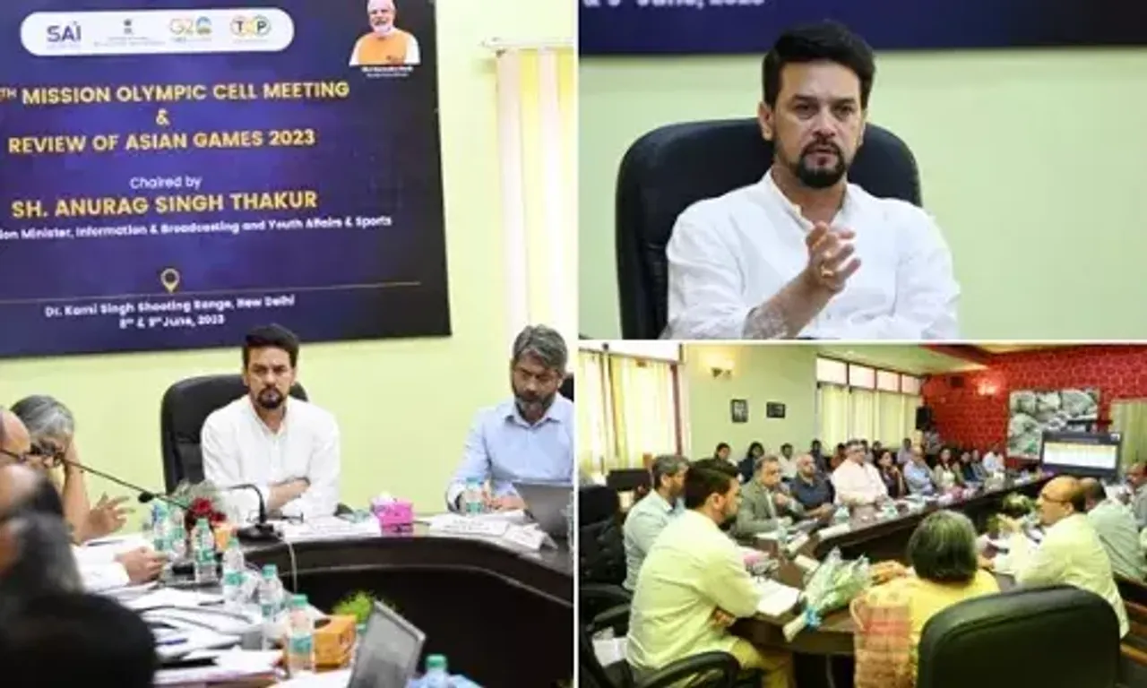 Union Minister Anurag Thakur sends off Indian contingent of 198 athletes to Special Olympics World Summer Games 2023