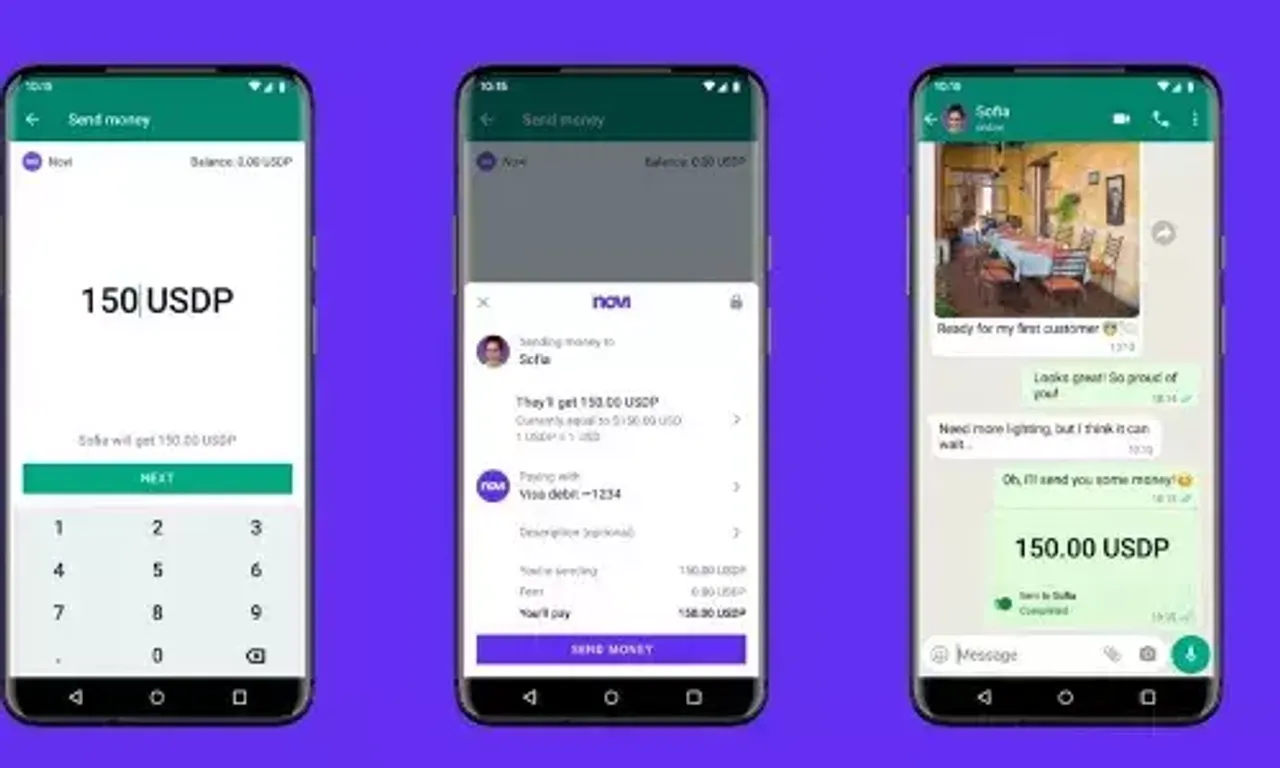 WhatsApp will soon allow users to send and receive money using cryptocurrencies within chats
