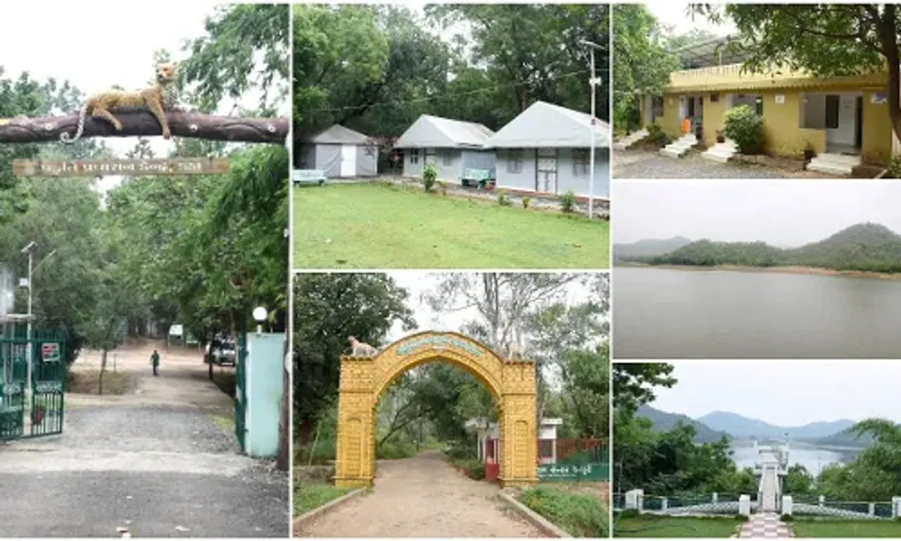 Kada Dam of Jambughoda Sanctuary near Vadodara is a natural delight