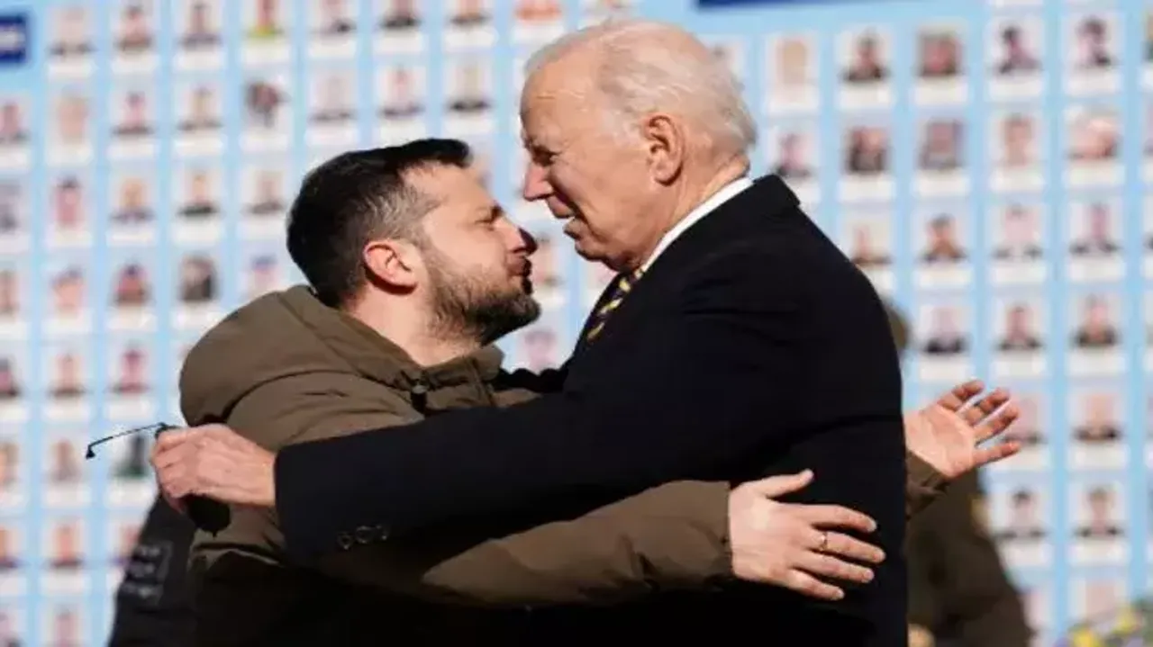 President Biden makes surprise visit to Ukraine