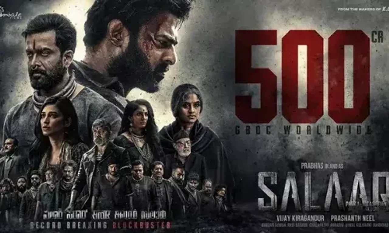'Salaar: Part 1 - Ceasefire' crosses Rs 500 crore mark at global box office