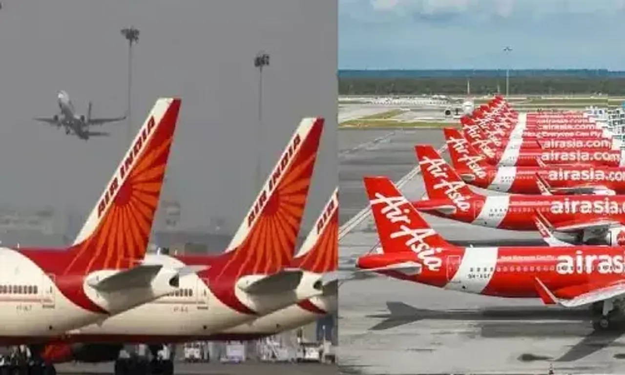 Air India and AirAsia will carry each other's passengers
