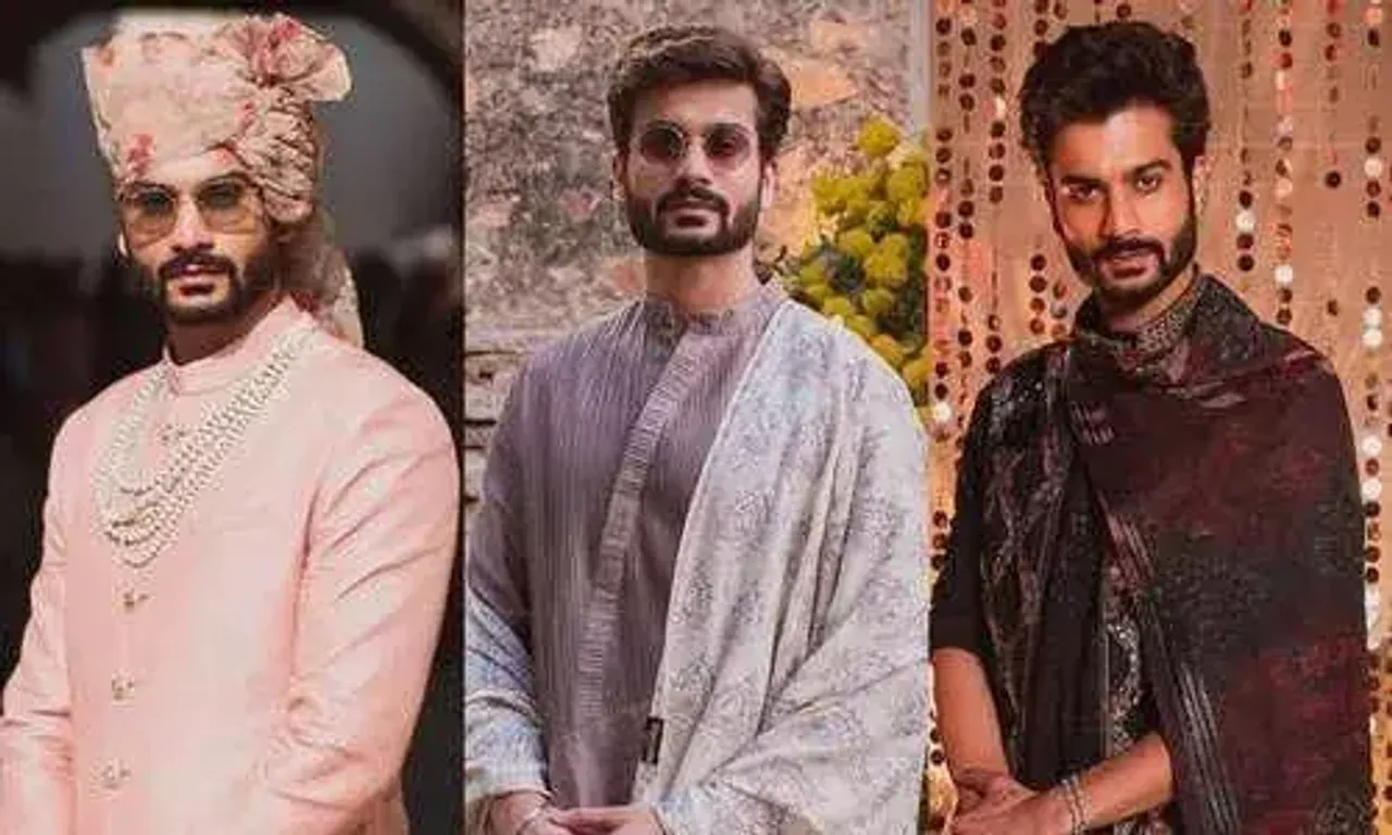 Sunny Kaushal's stylish outfits, for Vicky- Katrina's wedding