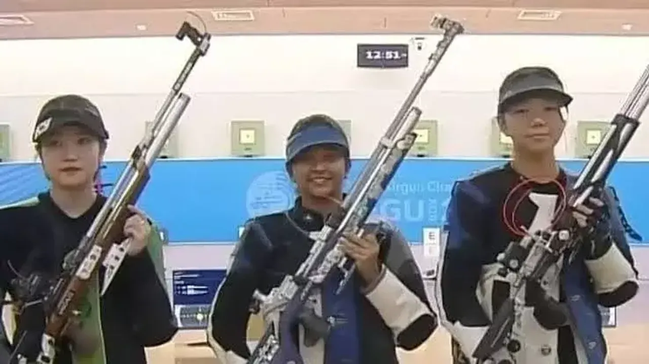 Asian Airgun Championship: India's Mehuli Ghosh bags Gold medal in Daegu, South Korea