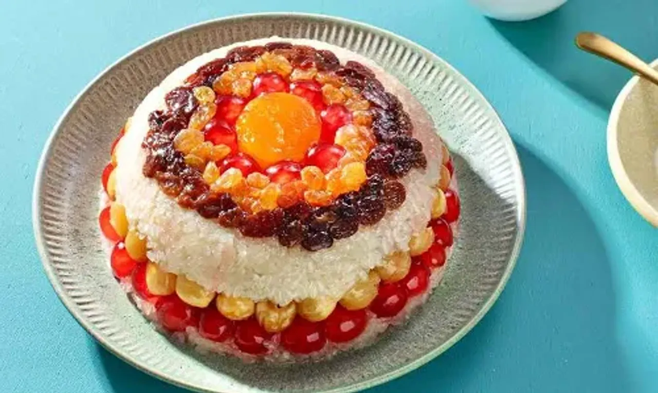 Three Treasures Rice Pudding Recipe: It is an interesting dessert recipe
