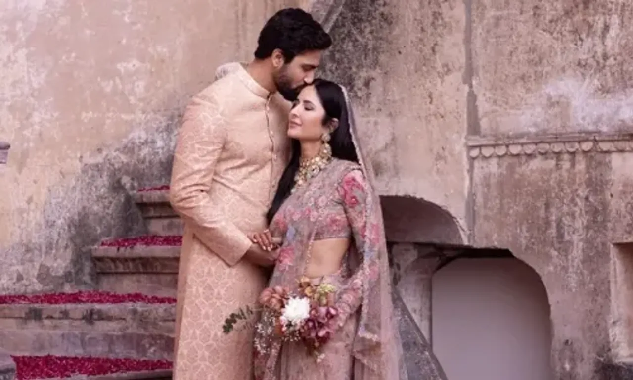 Katrina Kaif and Vicky Kaushal share their most romantic pics yet from wedding