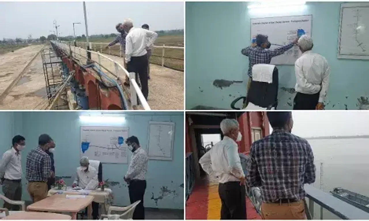 Vadodara District Collector visited Ajwa Sarovar and its 62 gates