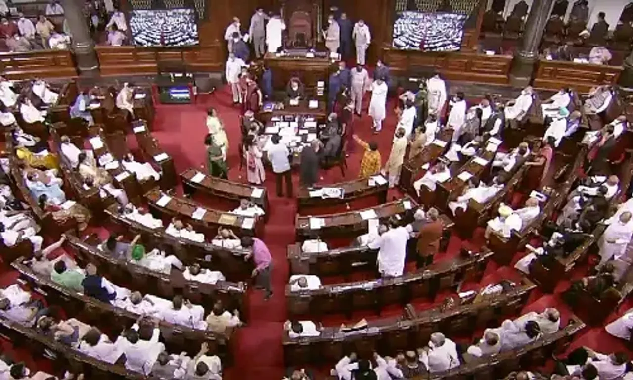 12 Rajya Sabha MPs suspended for rest of Winter Session