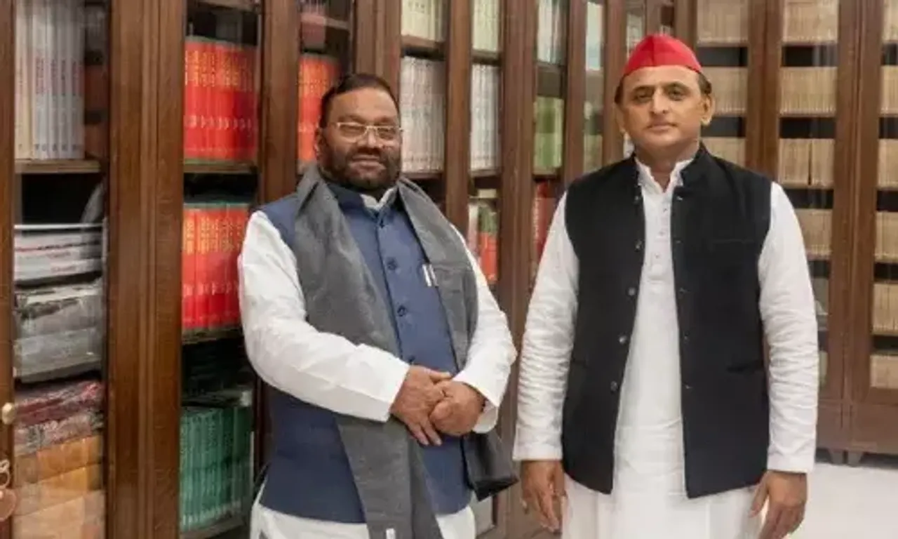 Dharma Singh Saini, another minister resigns from Yogi cabinet, meets Akhilesh Yadav