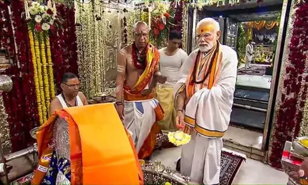 PM Modi inaugurates Mahakal Lok corridor Phase 1 in Ujjain