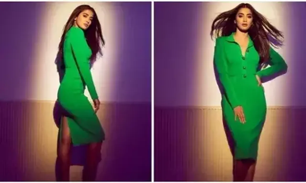 Pooja Hegde's light green dress is for every weekend outing with friends