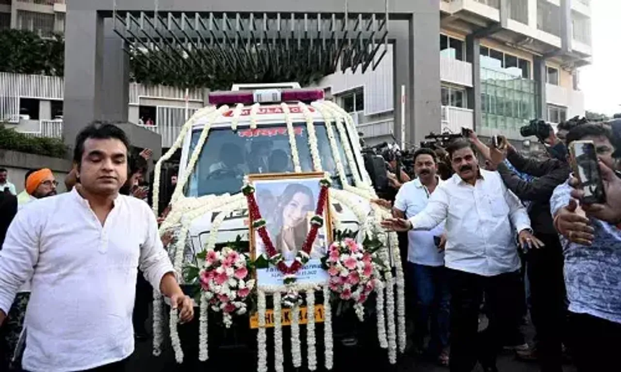 Actor Tunisha Sharma cremated in Mumbai