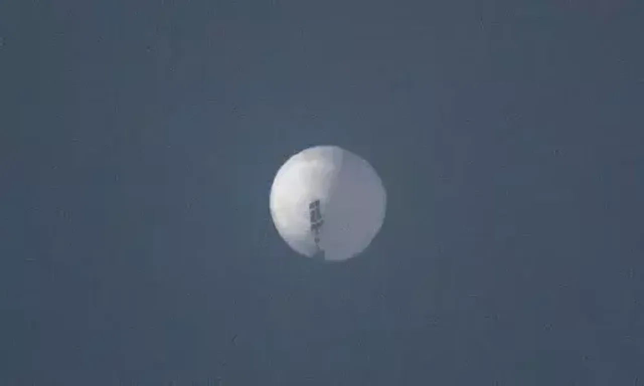 US tracking Chinese spy balloon spotted flying over sensitive sites