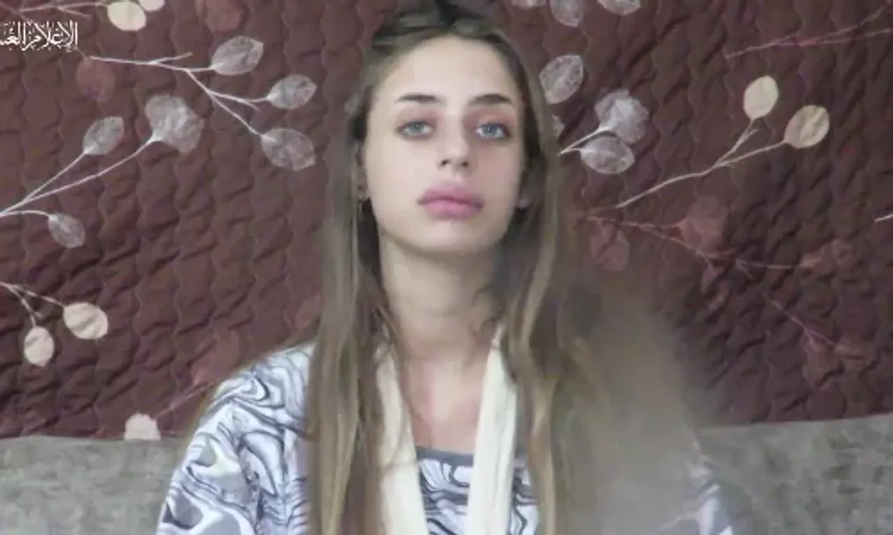 A Disturbing video shows Israeli woman kidnapped by Hamas terrorists, begging for help