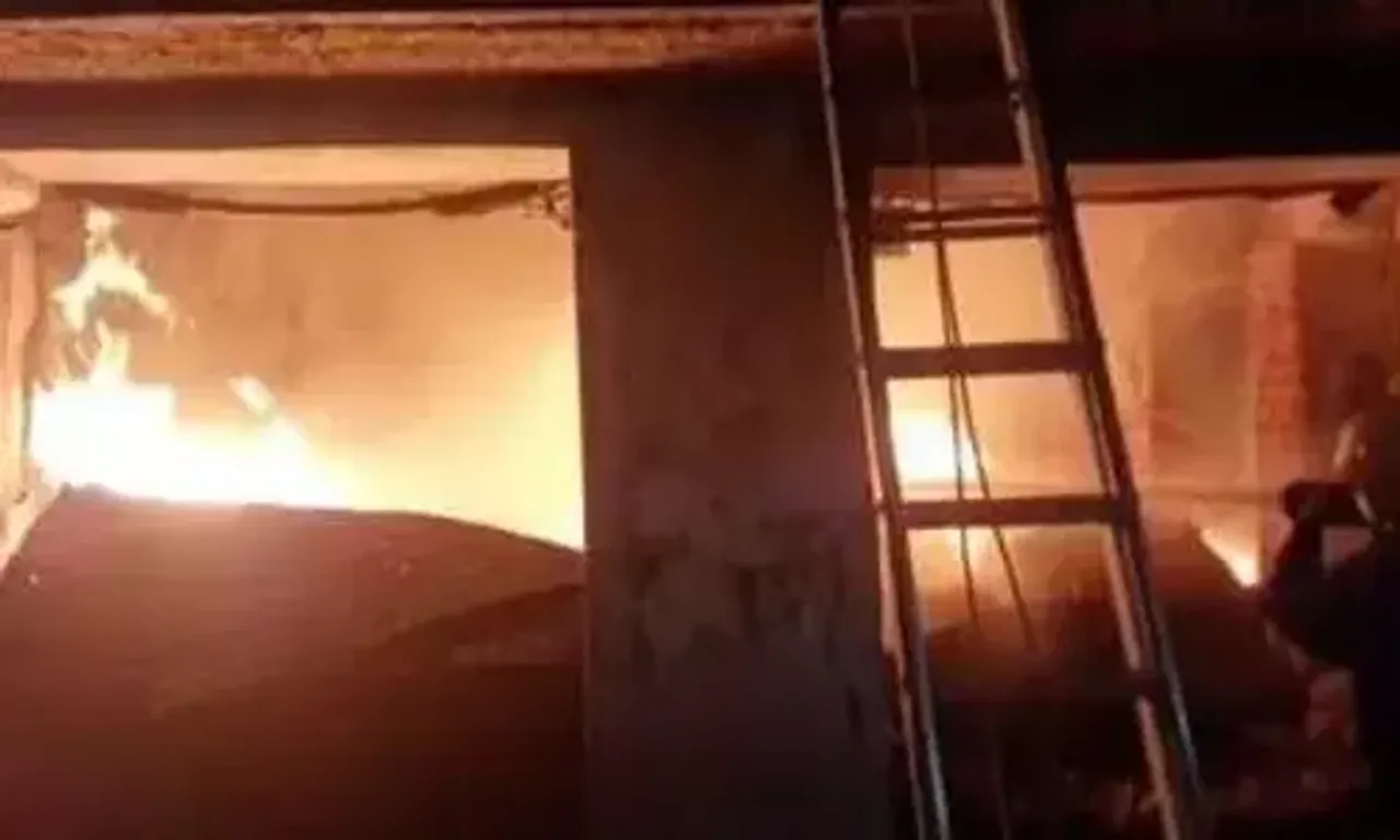 11 Killed in massive fire at Timber Godown in Telangana's Secunderabad